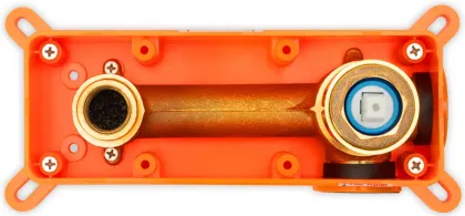 Змішувач для раковини (умивальника) REA LUNGO LONG BRUSHED GOLD + BOX прихованого монтажу * — Photo 2