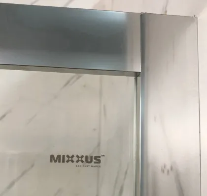 Душова кабіна без піддону Mixxus Premium Quadro SC01-120x80x195-TR Chrome прозоре скло 6мм (MI8291) — Photo 3
