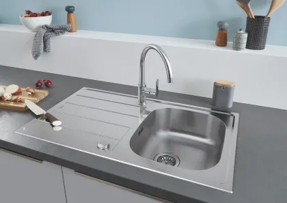 Мийка для кухні із нержавіючої сталі Grohe K200 (31552SD1) — Photo 4