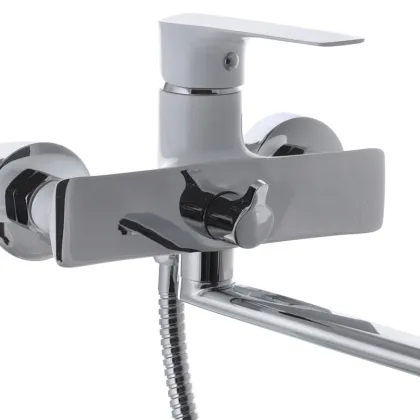 Змішувач для ванни Mixxus Premium Eva 006 Euro Білий (MI5813) — Photo 1