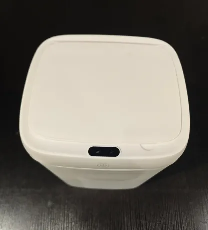 Відро для сміття сенсорне прямокутне Mixxus Wave-TC0314 White 14 л (колір білий) (MI8404) — Photo 5