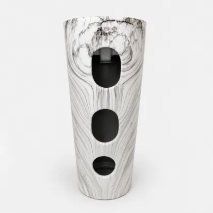 Умивальник (раковина) VBI BOLONIA BLACK VEINS підлоговий — Photo 2