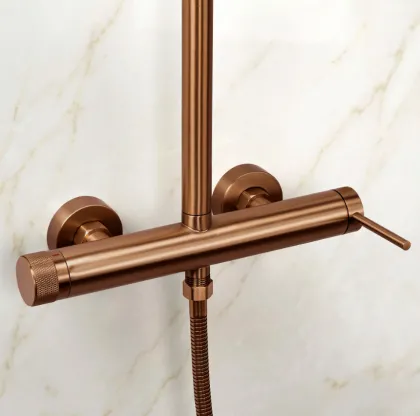 Душовий гарнітур REA FOSS CLIF BRUSHED COPPER — Photo 1