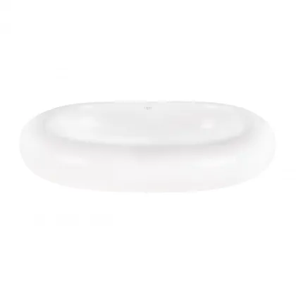 Раковина-чаша Qtap Robin 635x420x105 White з донним клапаном QT13113075W — Photo 2