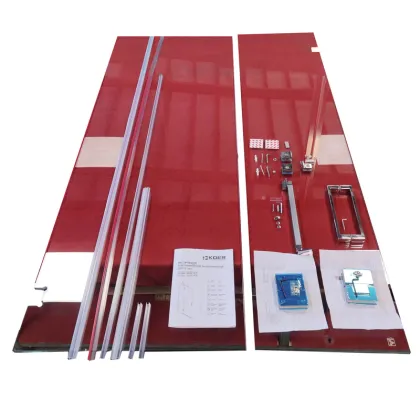 Двері в нішу Koer SR SD04-120x200-TR-01 прозоре скло Easy Clean 10мм, хром (KR5387) — Photo 8