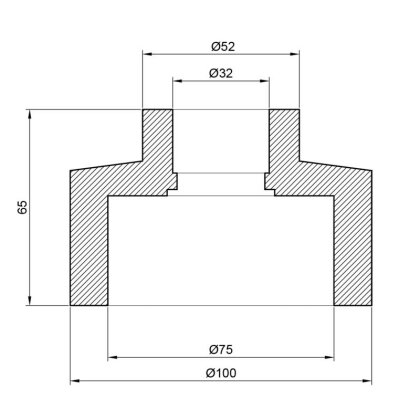 Муфта PPR Thermo Alliance 75х32 — Photo 1