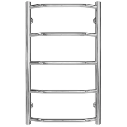 Рушникосушарка водяна Трапеція П5 400х700 Deffi нержавіюча сталь (Хром, Нижнє підключеня)