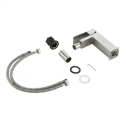 Змішувач для биде Lidz Helix 001AF (k35) LDHEL001AFNKS49181 Nickel — Photo 6