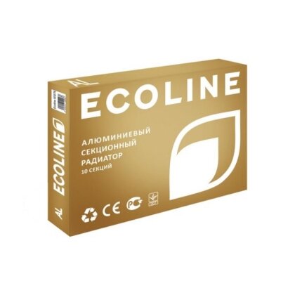 Радіатор алюмінієвий Ecolite 500/76 — Photo 2