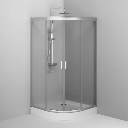 Душовий куточок 100х100 см, без піддону AM.PM W90UG-401-100MT Gem — Photo 3