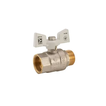 Кран кульовий KOER 3/4" ГШМ (KR.218.W) білий (KR0183) — Photo 2