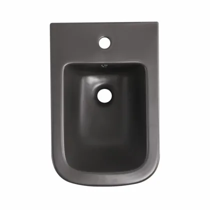 Біде підвісне Qtap Tern 520x350x330 мм, Anthracite QT17551303GAN — Photo 6