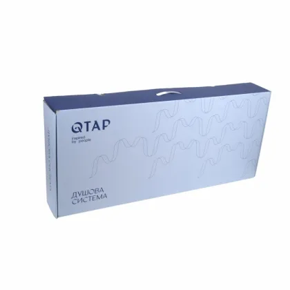 Душова система універсальна Qtap Swan Cascada на три споживача (з виливом) QTSWA111CRW45570 Chrome/White — Photo 8