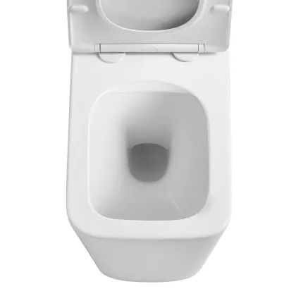 Унітаз підлоговий безбачковий Mixxus Premium QUADRO-0701-R 600х355х410mm, система змиву RIMLESS (MP6590) — Photo 4