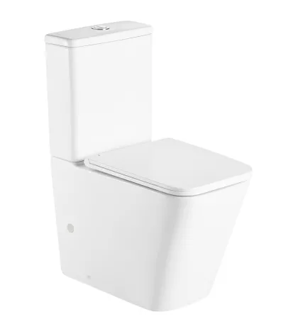 Чаша унітазу-компакту Mixxus Premium Quadro-0401-R Bowl 610х365х825 Rimless без сидіння (MI8339) — Photo 6
