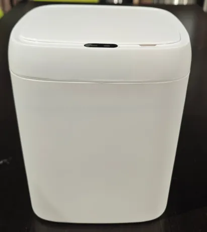 Відро для сміття сенсорне прямокутне Mixxus Wave-TC0212 White 12 л (колір білий) (MI8403) — Photo 17