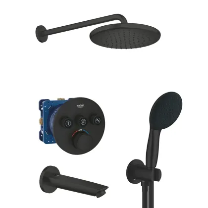 Набір для комплектації ванни та душа Grohe Grohtherm SmartControl з New Tempesta 250 (UA26415SC10)