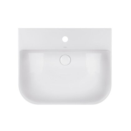 Раковина Qtap Stork 565х475х180 White з донним клапаном QT1511L736W