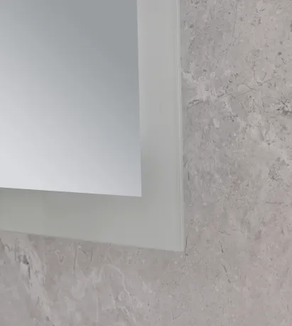 Дзеркало Mixxus FLAT MR04-100x80 з Led Touch, Anti-fog, димером, регулятором яскравості, годинником (MI6927) — Photo 10