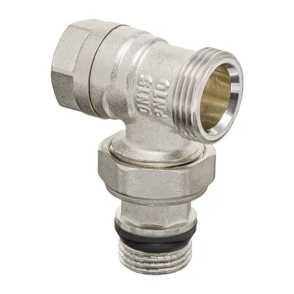 Комплект для підключення радіатора Koer SET-16 - 1/2"x3/4" (осьовий) з термоголовкою ЗЗ (KR3179) — Photo 4