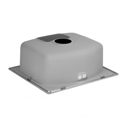 Кухонне миття Qtap 4842 0,8 мм Micro Decor (QT4842MICDEC08) — Photo 4