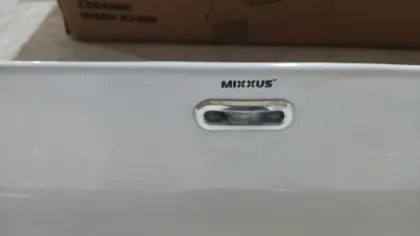 Раковина накладна Mixxus Premium QUADRO-0209 600х370х140mm з переливом (MP6522) — Photo 7