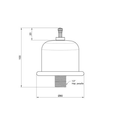 Пристрій проти гідроудару Icma 1/2&quot; №S119 — Photo 1