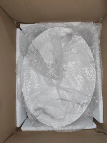 Раковина накладна MIXXUS PREMIUM ELLIPSE-0104 MARBLE 550х415х140mm (MP6554) — Photo 4