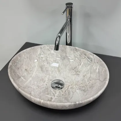 Умивальник (раковина) VBI PARMA STONE GLOSSY накладний