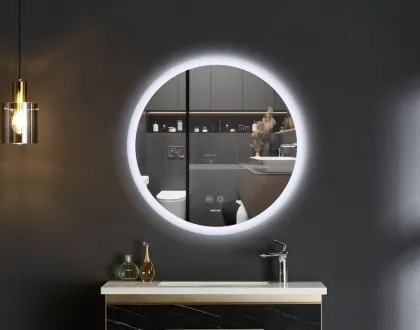 Дзеркало Mixxus PLAIN MC11-60 з Led Touch, Anti-fog, димером, регулятором яскравості (MI6663) — Photo 2