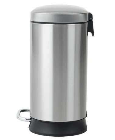 Відро для сміття з плавним закриттям овальне Mixxus Premium Strong-TC0120 SS Color 20л колір наржавійка (MI7081) — Photo 8