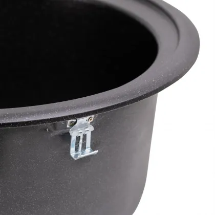 Кухонна мийка Lidz D510/200 BLM-14 (LIDZBLM14D510200) — Photo 5