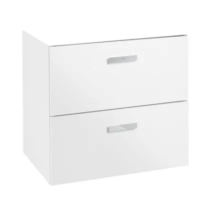 VICTORIA BASIC MODULAR шафка з двома ящиками 59см, колір білий