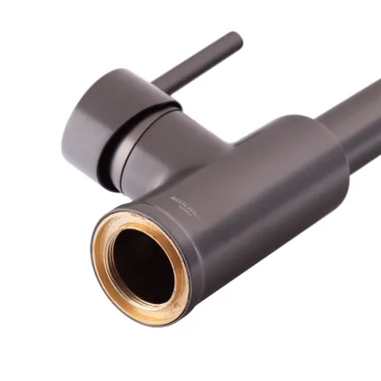 Змішувач для кухні з виливом пружина Mixxus Premium SPRING 017 GRAPHITE (MI6952) — Photo 7