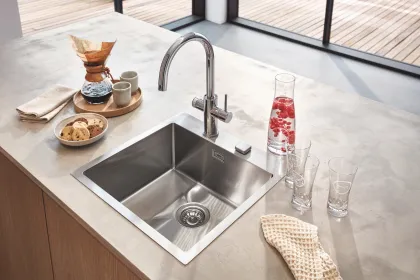 Мийка для кухні із нержавіючої сталі Grohe K800 (31583SD1) — Photo 2
