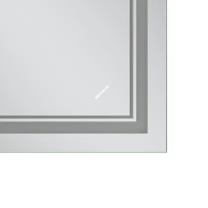 Дзеркало Mixxus Premium QUADRO MR20-90x70-Reverse з Led Touch, Anti-fog, димером, регулятором яскравості (MP6621) — Photo 8