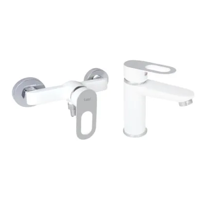 Набір змішувачів Latwa 001 + Latwa 010 White