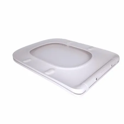 Сидіння для унітаза (Tern 490,520,610) 435x344x50 мм, White, з мікроліфтом, Slim Duroplast, Quick Release QTSC179W47353 Qtap — Photo 3