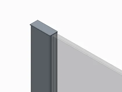 Душова перегородка Koer SR SP03-30x200-TR-01 Walk-In (рух.част) прозоре скло Easy Clean 8мм, хром (KR5399) — Photo 19