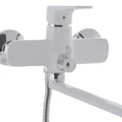 Змішувач для ванни Mixxus Nevada 006 Euro Білий (MI5799) — Photo 1