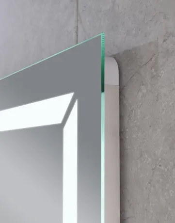 Дзеркало Mixxus LIGHT MR01-70x50 з Led Touch, Anti-fog, димером, регулятором яскравості, годинником (MI6000) — Photo 10