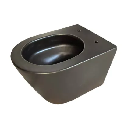 Унітаз підвісний Mixxus Premium BEVEL-0304-T1 BLACK 480x360x360mm сист. змиву TORNADO 1.0 (MP6677) — Photo 10