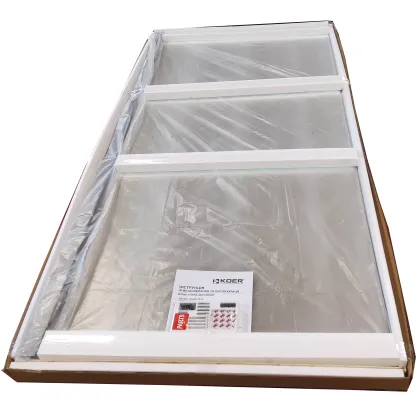 Бічна стінка до кабіни Koer SR SW01-90x200-TR-07 прозоре скло Easy Clean 8мм, графіт (KR5382) — Photo 12