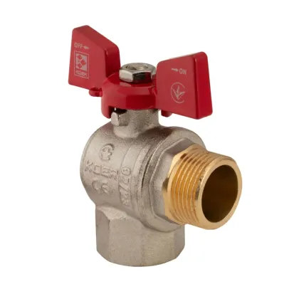 Кран кульовий Koer 3/4" ГШМ кутовий (KR.208) (KR2806)