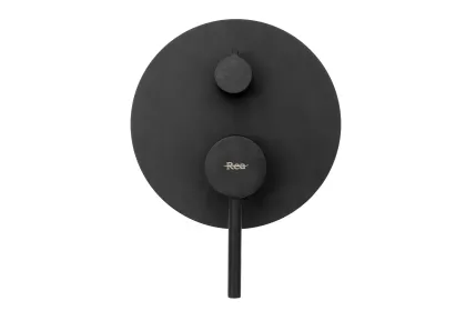 Душова система REA LUNGO BLACK + BOX прихованого монтажу — Photo 2