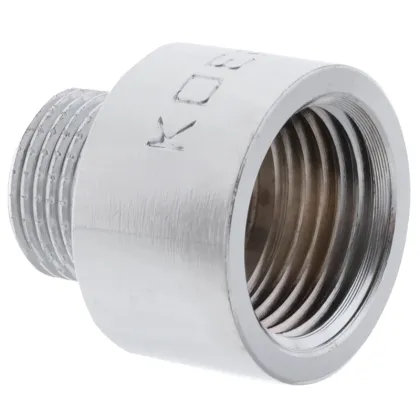 Перехідник (конектор) 3/8 "х1 / 2" (хром) Koer KF.A0406.CHR (KF0137) — Photo 3