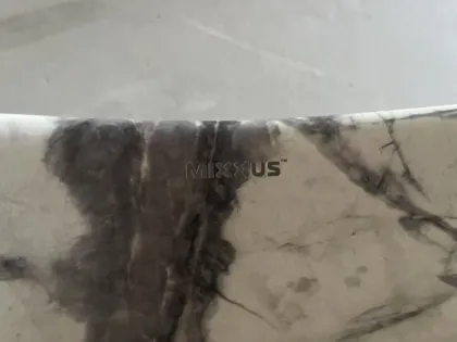 Раковина накладна MIXXUS PREMIUM WAVE-0106 MARBLE 620х360х160mm (MP6560) — Photo 6
