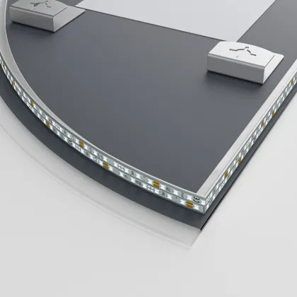 Дзеркало Mixxus Premium TOPPER MS02-75x100 з Led Touch, Anti-fog, димером (3-6,5kK) (MP6634) — Photo 2