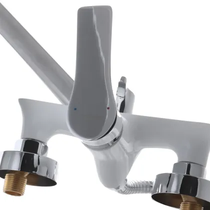 Змішувач для ванни Mixxus Premium Eva 006 Euro Білий (MI5813) — Photo 2