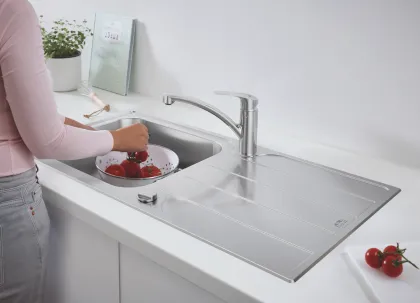 Мийка для кухні із нержавіючої сталі Grohe K500 (31563SD1) — Photo 4